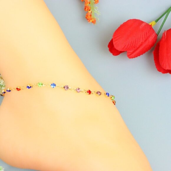 Handmade Anklet – A Stylish Choice for Women, Thoughtful Gift Idea, EVCH1661 - Picture 5 of 10